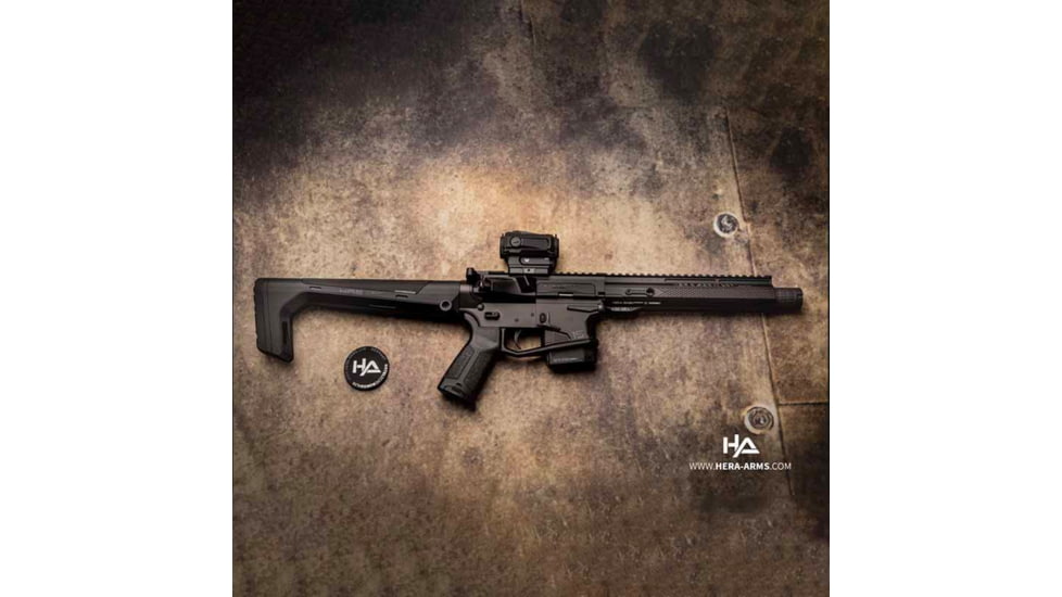 HERA Arms HRS Light Fixed Buttstock, A2, Black, 12.43