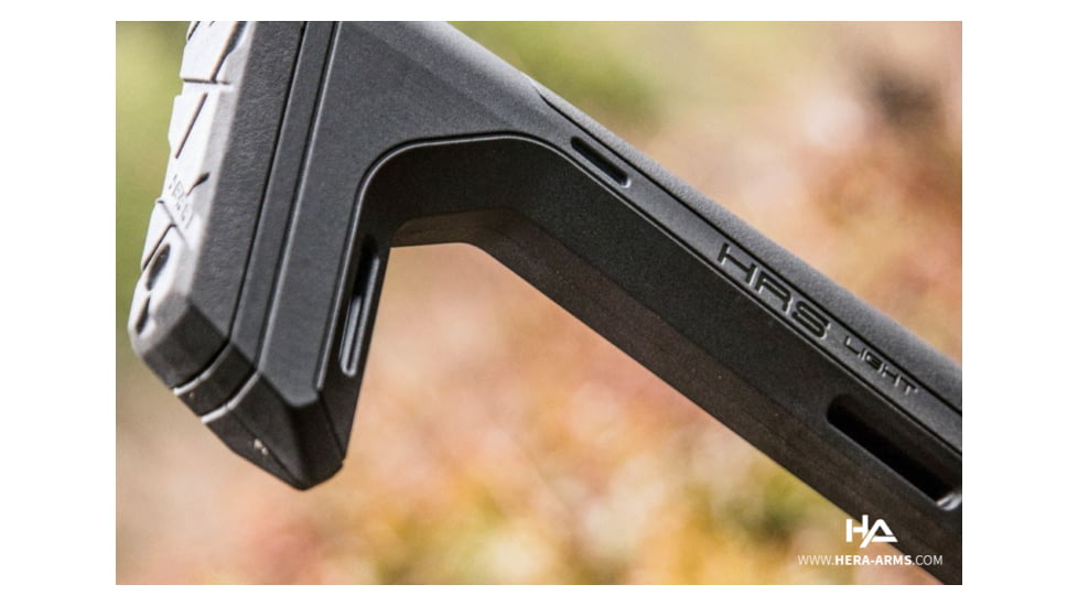 HERA Arms HRS Light Fixed Buttstock, A2, Black, 12.43, EDEMO3