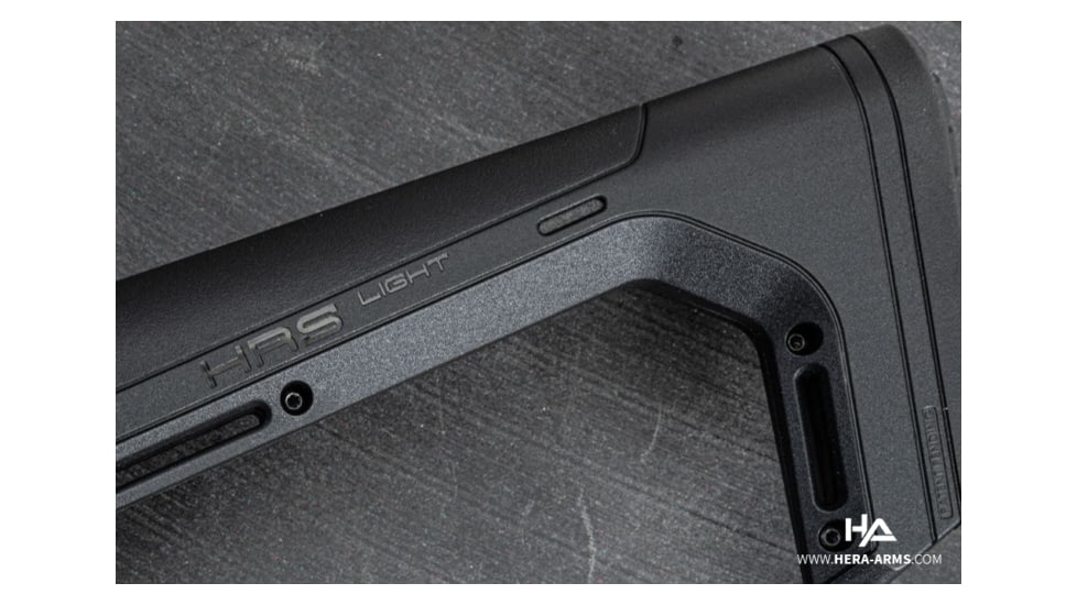 HERA Arms HRS Light Fixed Buttstock, A2, Black, 12.43, EDEMO3