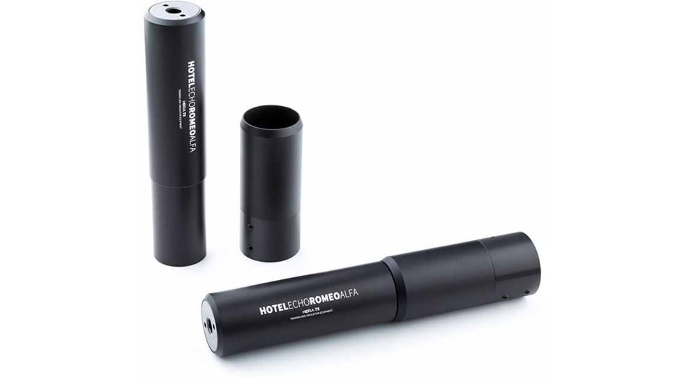 HERA Arms Integrated Gas Block Training Suppresor Shroud, No Sound Suppression, Black, HERA11-04-06