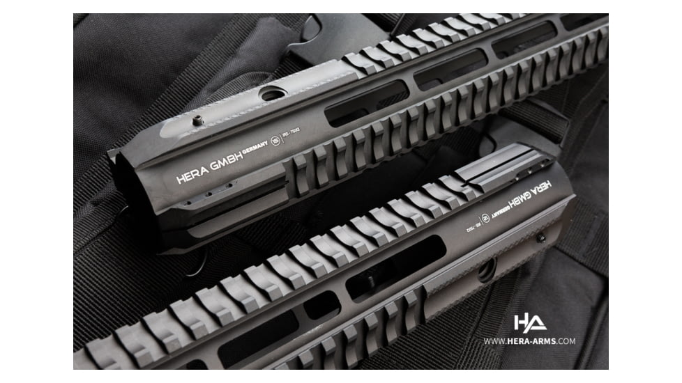 HERA Arms IRS AR10 Rifle Aluminum Handguard Black Hard Coat Anodized 12, 110523