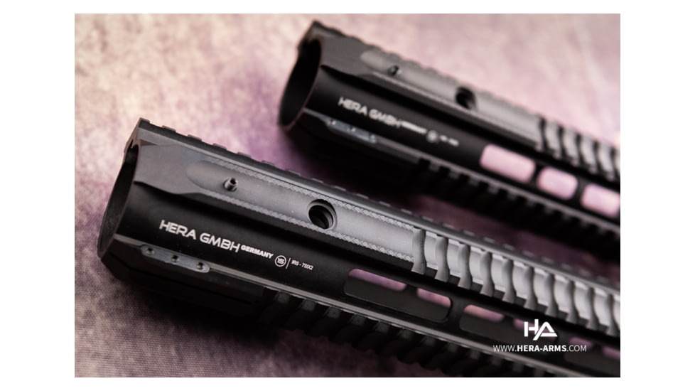 HERA Arms IRS AR10 Rifle Aluminum Handguard Black Hard Coat Anodized 12, 110523
