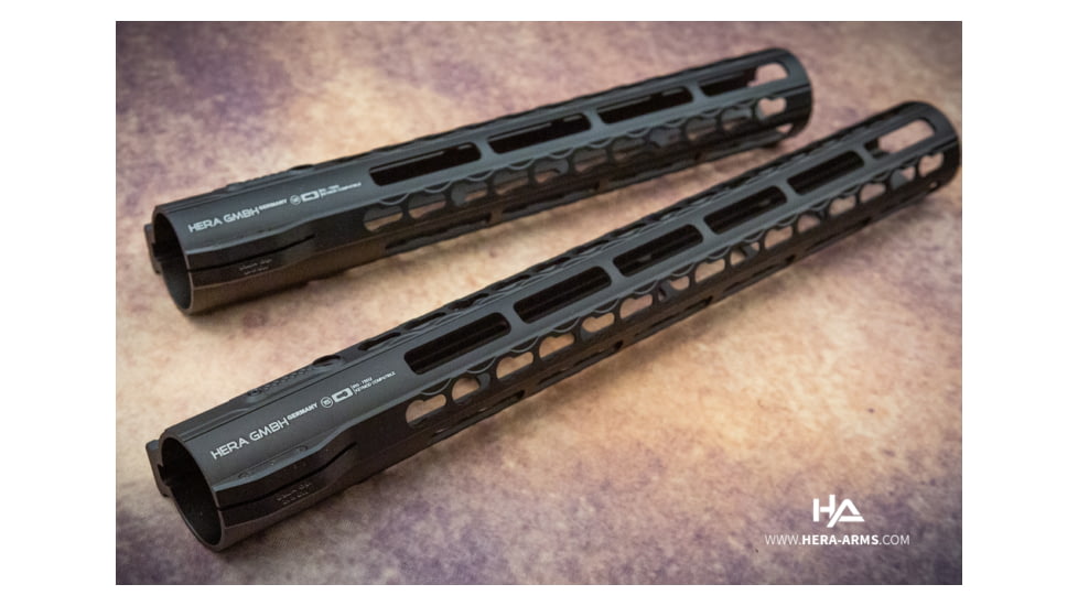 HERA Arms IRS AR10 Rifle Aluminum Handguard With Keymod Black Hard Coat Anodiz, 110527