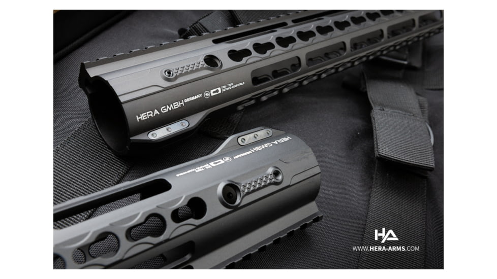 HERA Arms IRS AR10 Rifle Aluminum Handguard With Keymod Black Hard Coat Anodiz, 110527