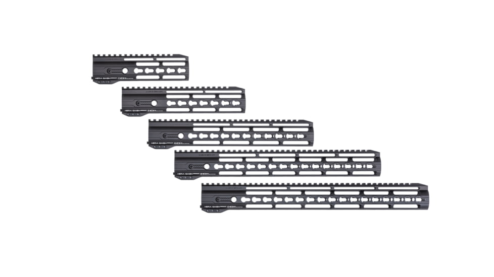 USED HERA Arms IRS AR15 Rifle Aluminum Handguard With Keymod Black Hard Coat Anodiz, 110506, EDEMO1