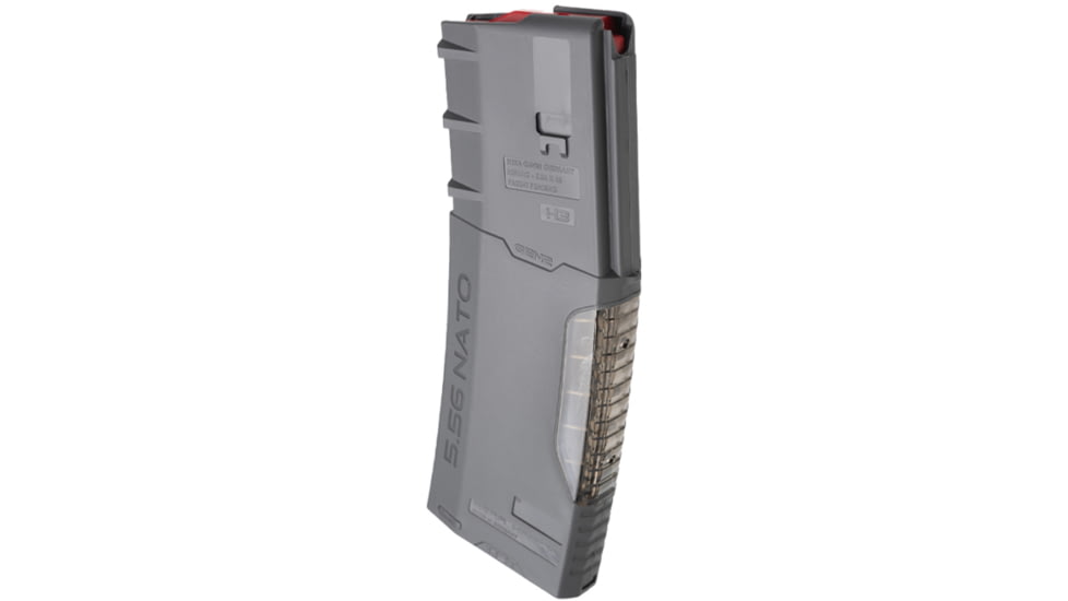 Hera OPMOD AR-15 5.56mm 30 Round Rifle Magazine, Gray, 13.11/SC-30RD