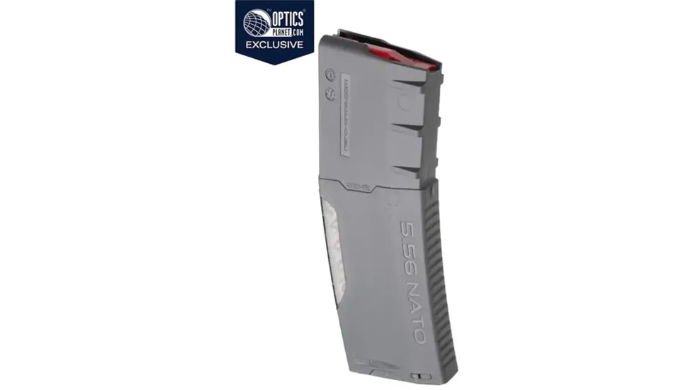 Hera OPMOD AR-15 5.56mm 30 Round Rifle Magazine, Gray, 13.11/SC-30RD