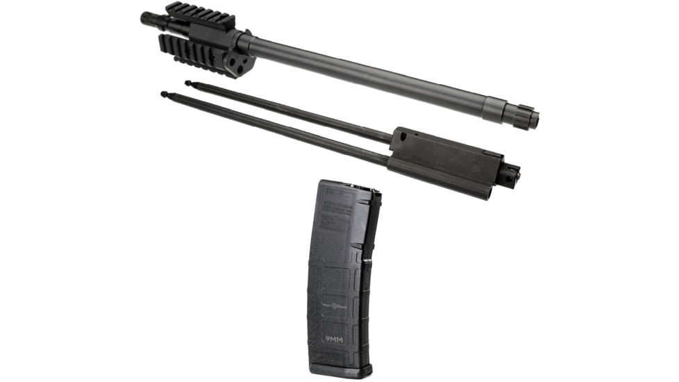 Heresy Design 16.3in 9mm AUG Conversion Kit For NATO Stock, Black, HBA16D-N