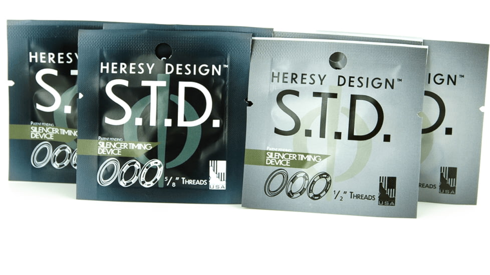 Heresy Design Silencer Timing Device, 1/2in Threads, Black, HSTDA