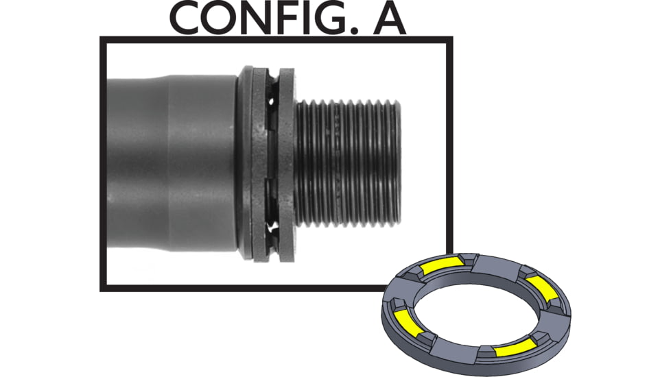 Heresy Design Silencer Timing Device, 1/2in Threads, Black, HSTDA