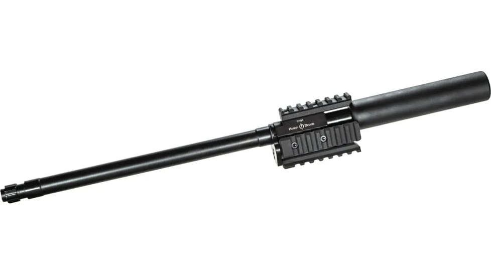 Heresy Design Steyr AUG 9mm 20.1in Nato Stock Conversion Kit w/ Faux Suppressor, Black, HBA16D-N10-FC-10RD