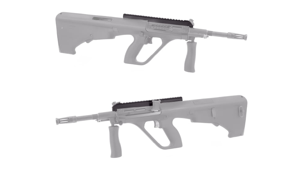 Heresy Design Steyr AUG M2 Rail, Black, HD-AM2R