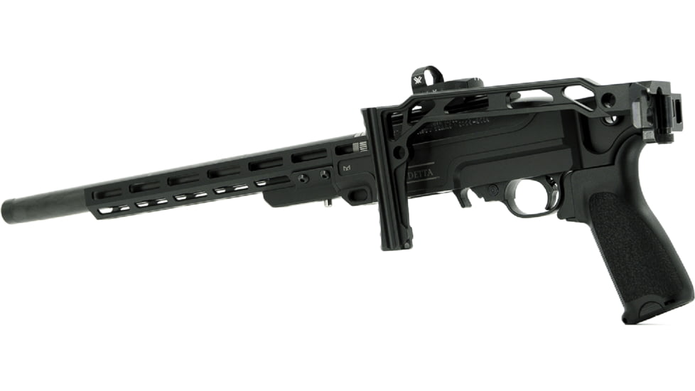 Heresy Design Vendetta Takedown Barrel Chassis, Short Rail, 6.375in, Black, HVCTSE