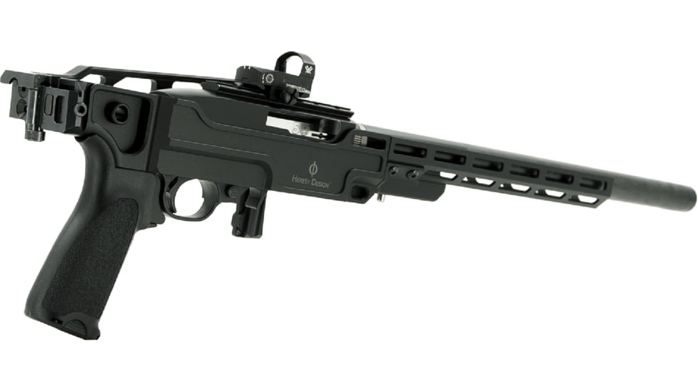 Heresy Design Vendetta Takedown Barrel Chassis, Short Rail, 6.375in, Black, HVCTSE