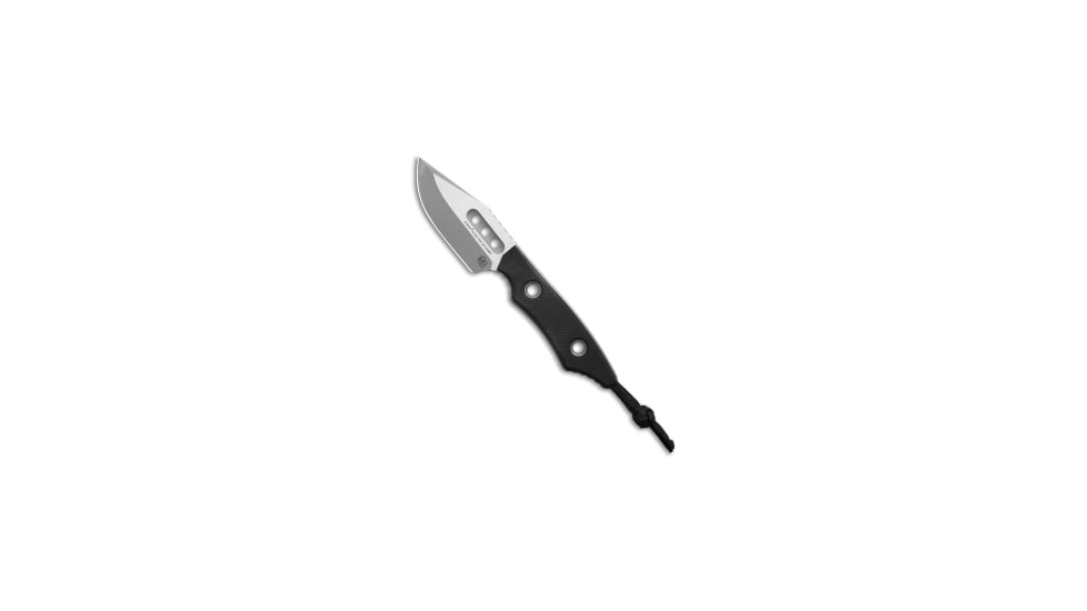 Heretic Knives Heretic Knives Kobold Fixed Blade Knife Black G-10 2.6" Battleworn, Black, CPM MagnaCut, adult, BHQ-229620