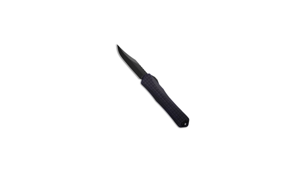 Heretic Knives Heretic Knives Manticore X OTF Auto Knife Breakthrough Purple Aluminum 3.75" DLC, Purple, CPM MagnaCut, adult, BHQ-206128
