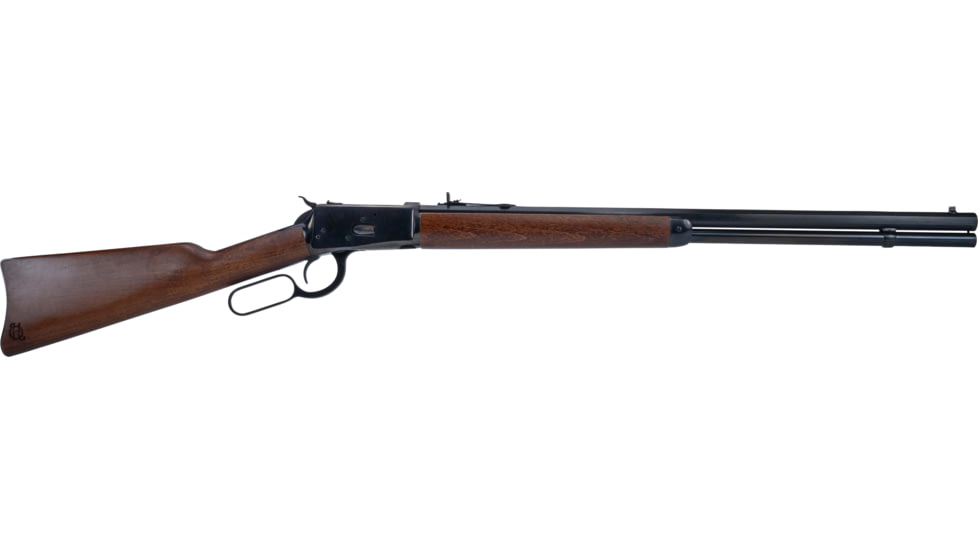 Heritage Manufacturing R92 Lever Action Rifle, .44 Remington Magnum, 24in Octagon Barrel, 1-30, Adjustable Sights, Hardwood Stock, Blued , 12-Shot, H9204424F1-FRRMPG