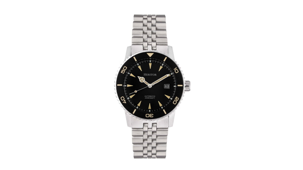 Heritor Automatic Bracelet Watch, Black, One Size, HERHS1901