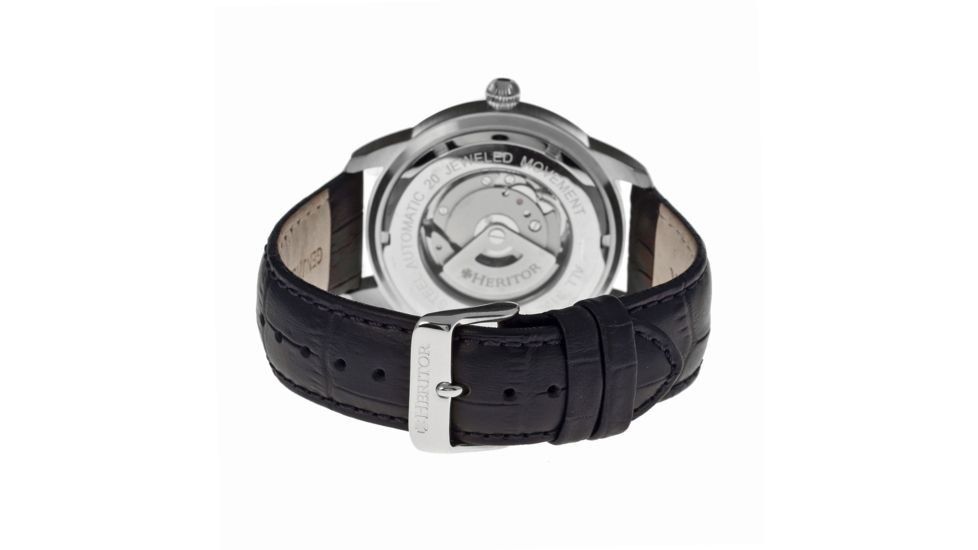 Heritor Automatic Hoyt Mens Watch, Silver HERHR2401