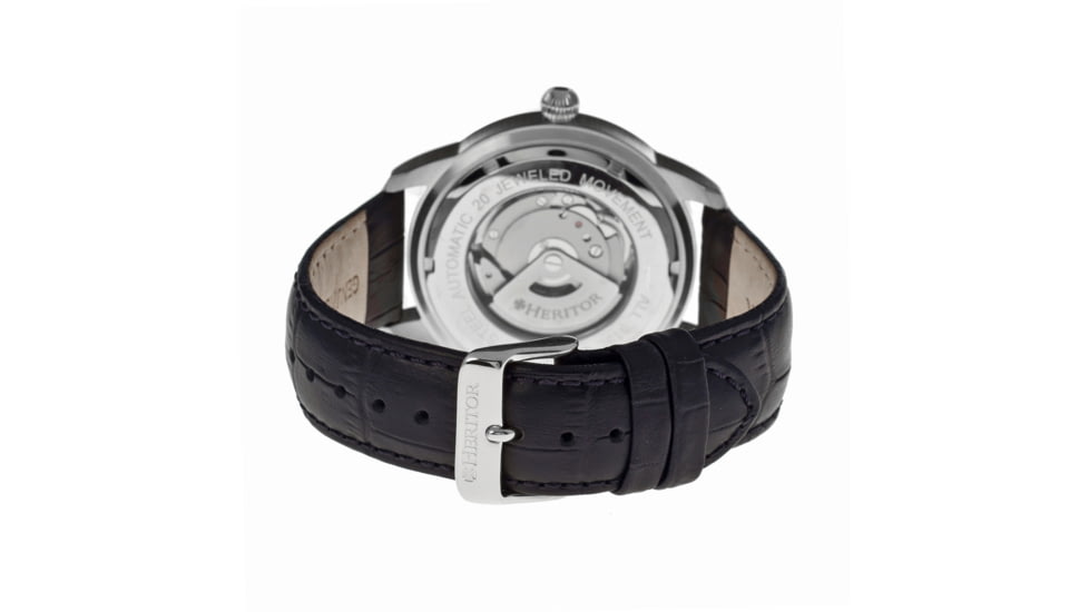 Heritor Automatic Hoyt Mens Watch, Silver HERHR2402