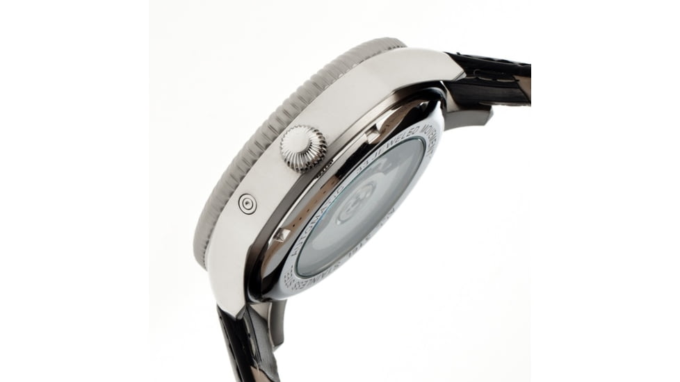 Heritor Automatic Hr2001 Piccard Mens Watch, Silver HERHR2001