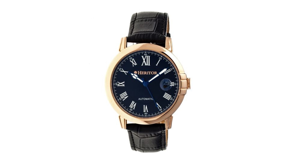 Heritor Automatic Laudrup Mens Watch, Rose Gold HERHR2304