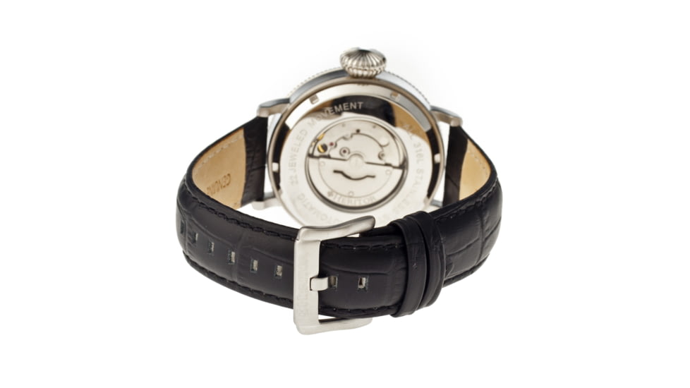 Heritor Automatic Olds Mens Watch, Silver HERHR3201