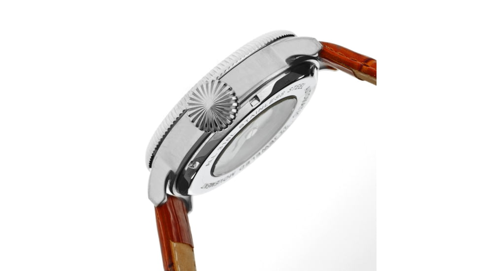 Heritor Automatic Olds Mens Watch, Silver HERHR3203