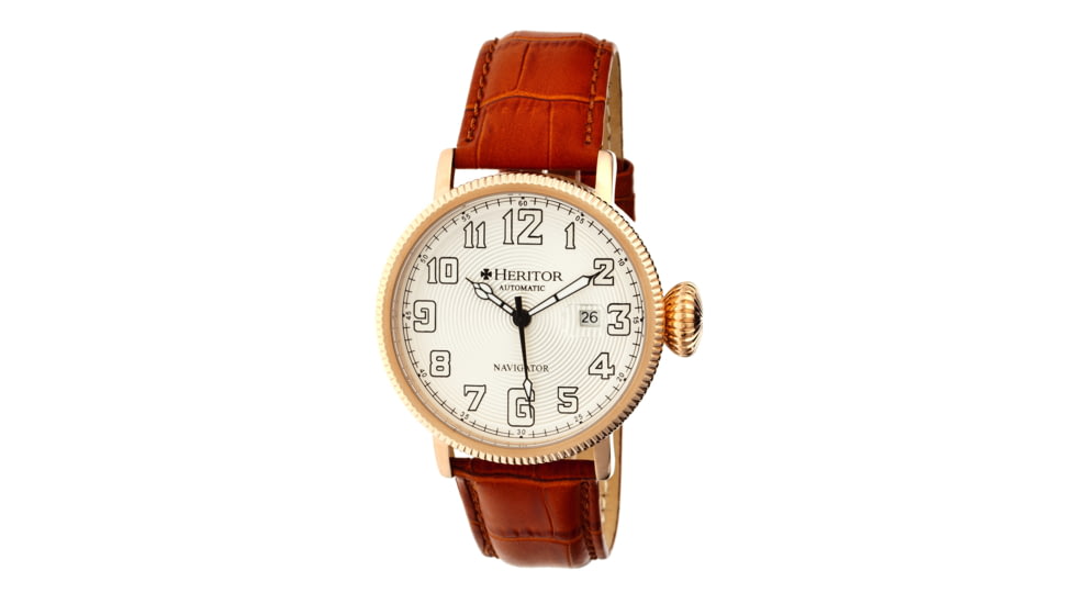 Heritor Automatic Olds Mens Watch, Rose Gold HERHR3208