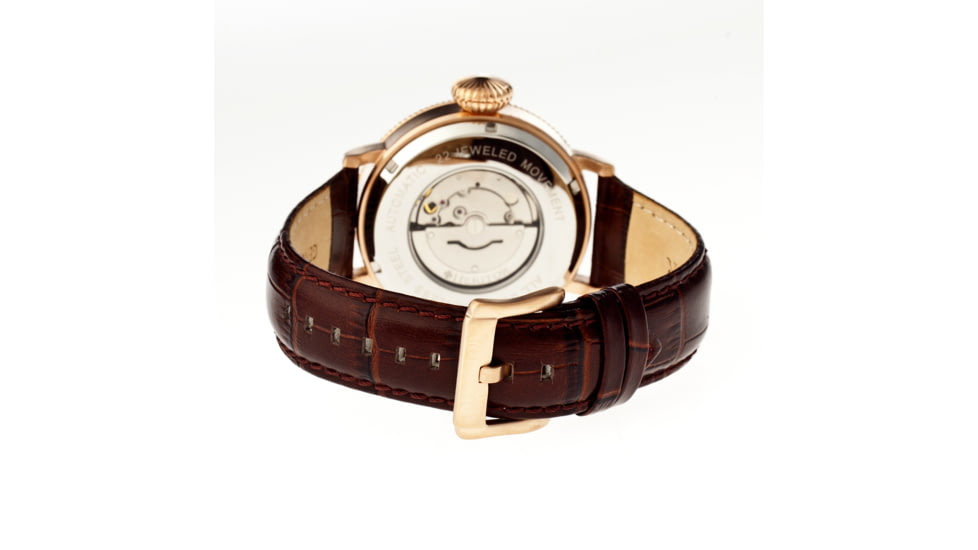 Heritor Automatic Olds Mens Watch, Rose Gold HERHR3210