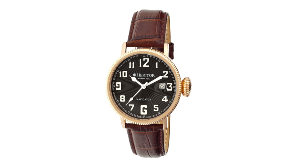 Heritor Automatic Olds Mens Watch, Rose Gold HERHR3210