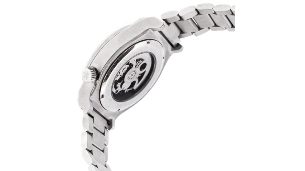 Heritor Hr3801 Gemini Mens Watch, Silver HERHR3801