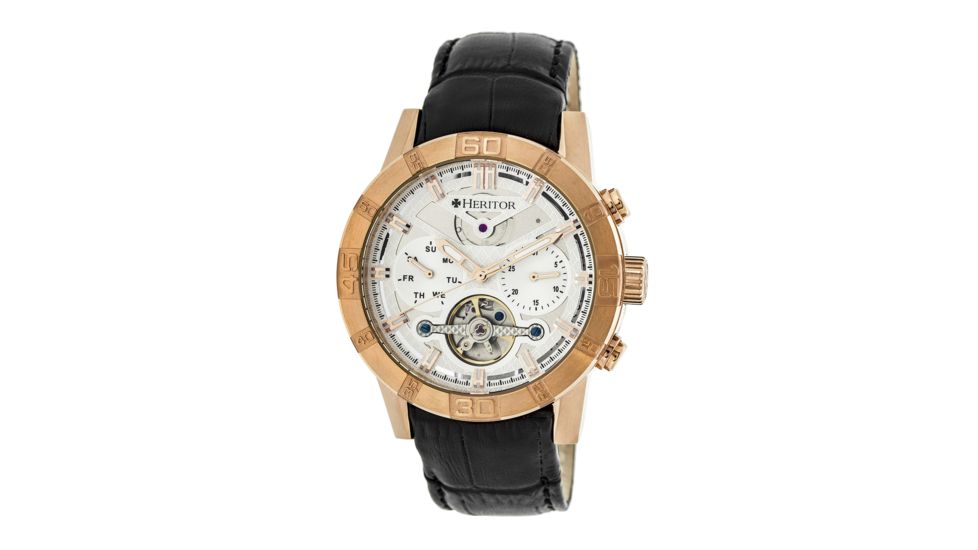 Heritor Automatic Hamilton Semi, Rose Gold/Silver, Standard HERHR4105