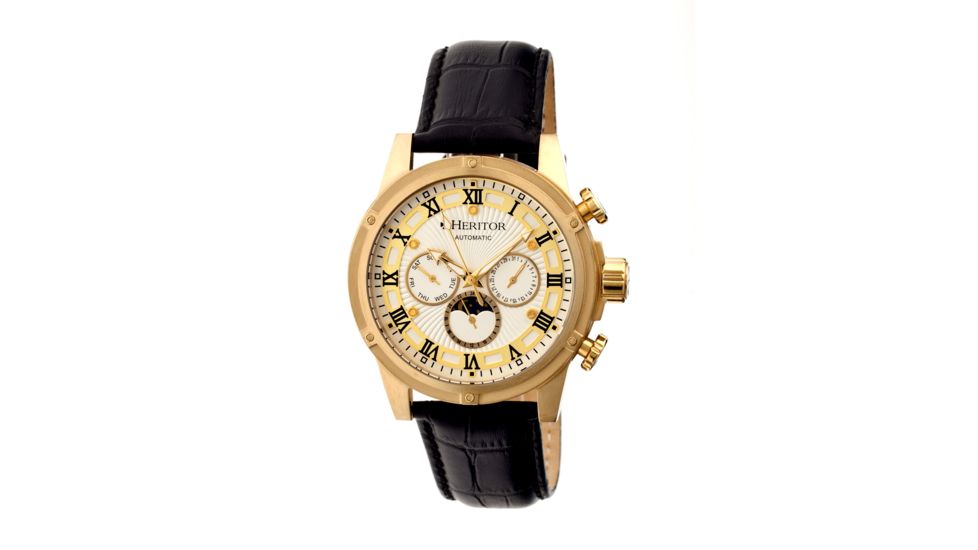 Heritor Automatic Kinser Mens Watch, Gold HERHR2603