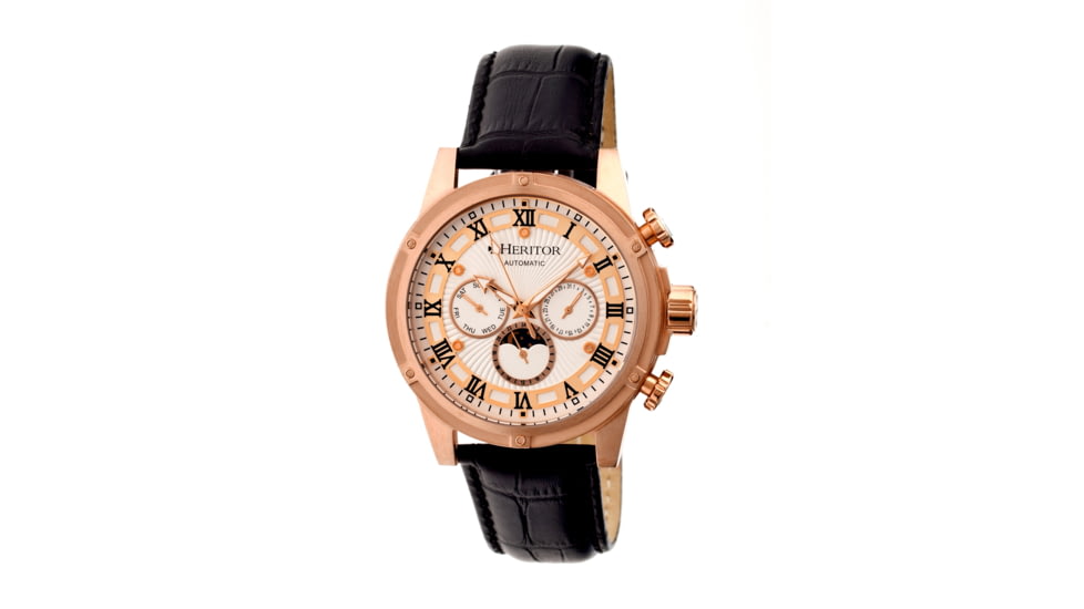 Heritor Automatic Kinser Mens Watch, Rose Gold HERHR2605