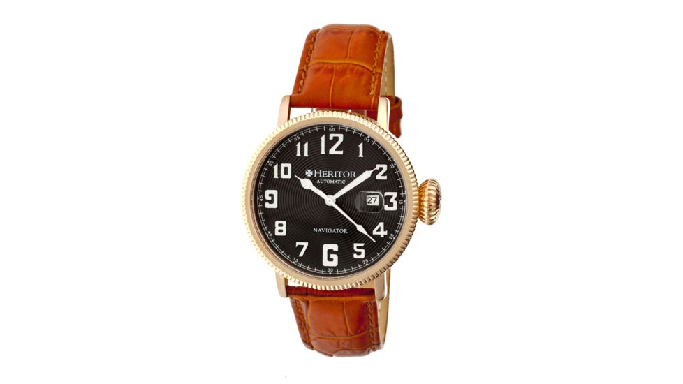Heritor Automatic Olds Mens Watch, Rose Gold HERHR3209