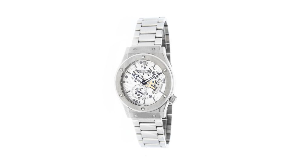 Hr3801 Gemini Mens Watch, Silver