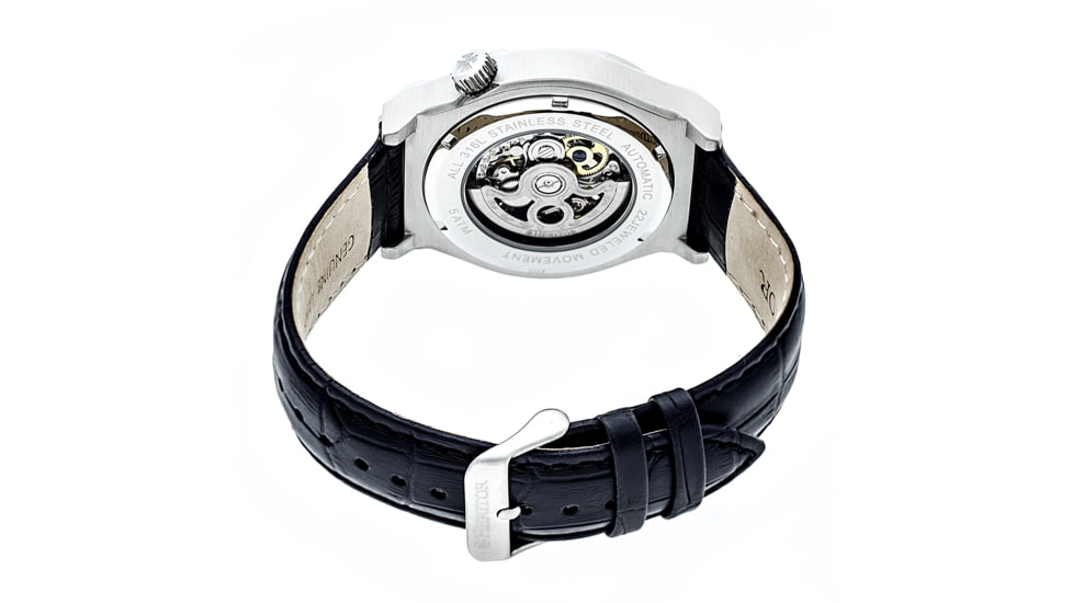 Hr3804 Gemini Mens Watch, Black