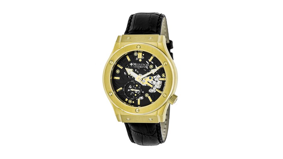Hr3805 Gemini Mens Watch, Black