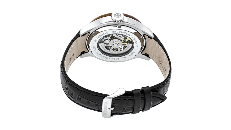 Heritor Hr3901 Belmont Mens Watch, Black