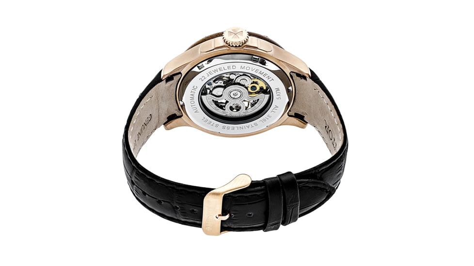 Heritor Hr3906 Belmont Mens Watch, Black