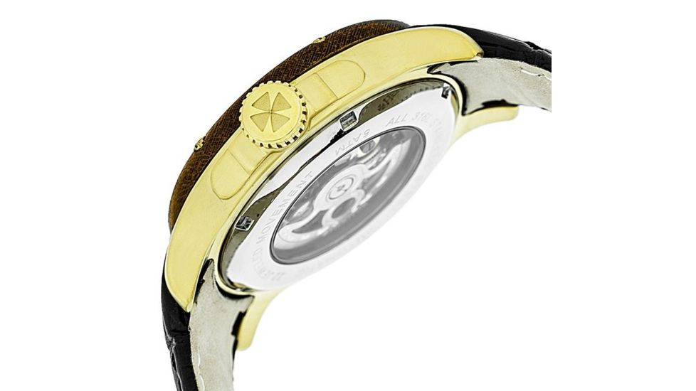 Heritor Hr3903 Belmont Mens Watch, Black HERHR3903