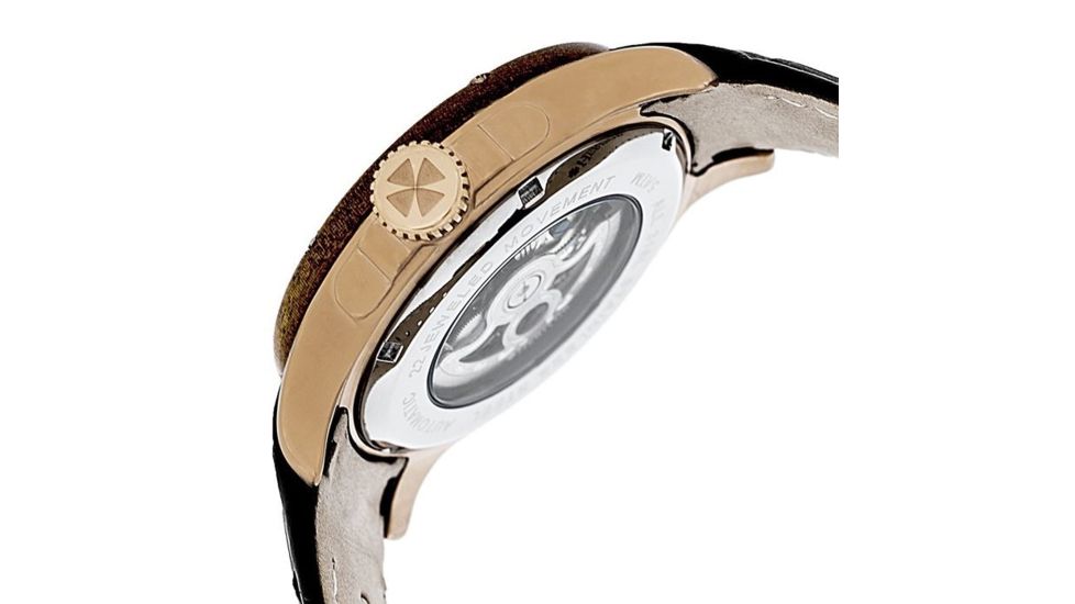 Heritor Hr3905 Belmont Mens Watch, Black HERHR3905