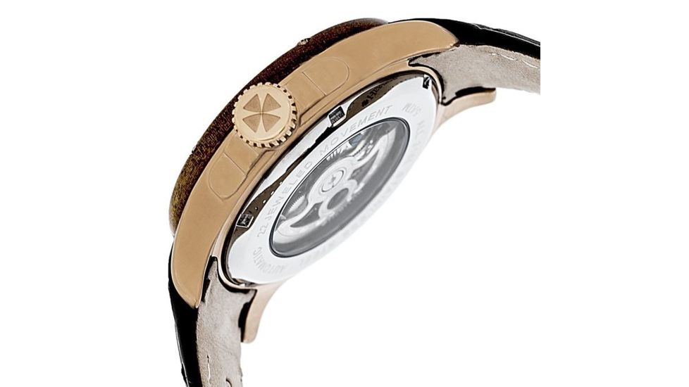 Heritor Hr3906 Belmont Mens Watch, Black HERHR3906