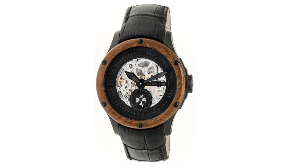 Heritor Hr3907 Belmont Mens Watch, Black HERHR3907