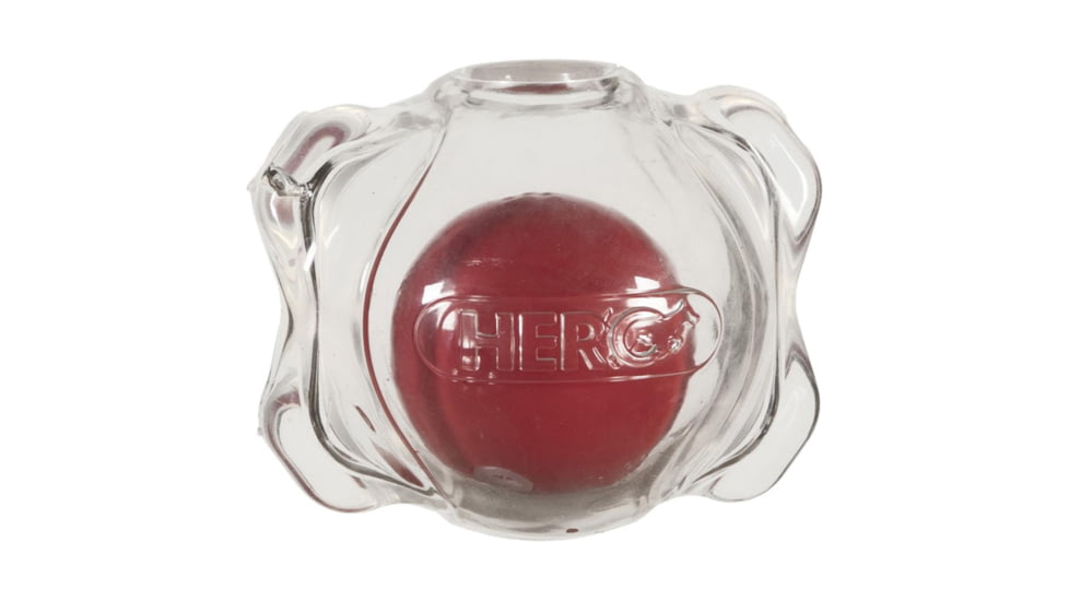 Hero Dog Toys Amazing Squeaker Ball, Clear, Large 87460