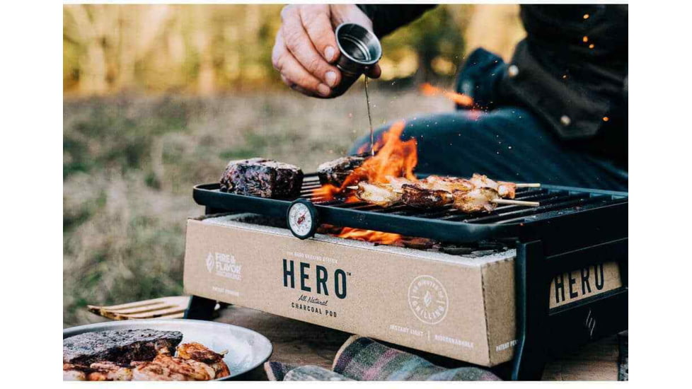 Hero Dog Toys HERO Charcoal Portable Grill