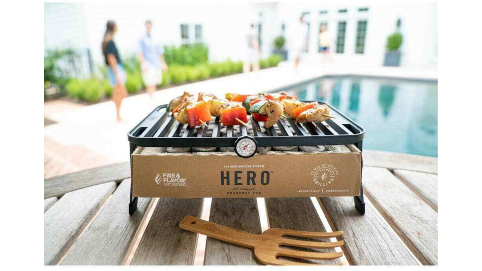 Hero Dog Toys HERO Charcoal Portable Grill