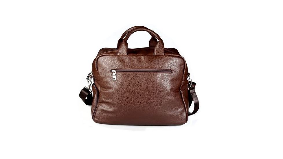 Hero Hayes Series Better Than Leather Travel Bag, Brown HROT325BRN