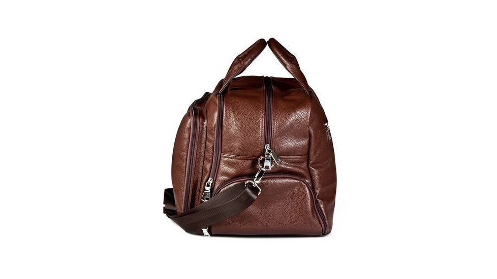 Hero Hayes Series Better Than Leather Travel Bag, Brown HROT325BRN